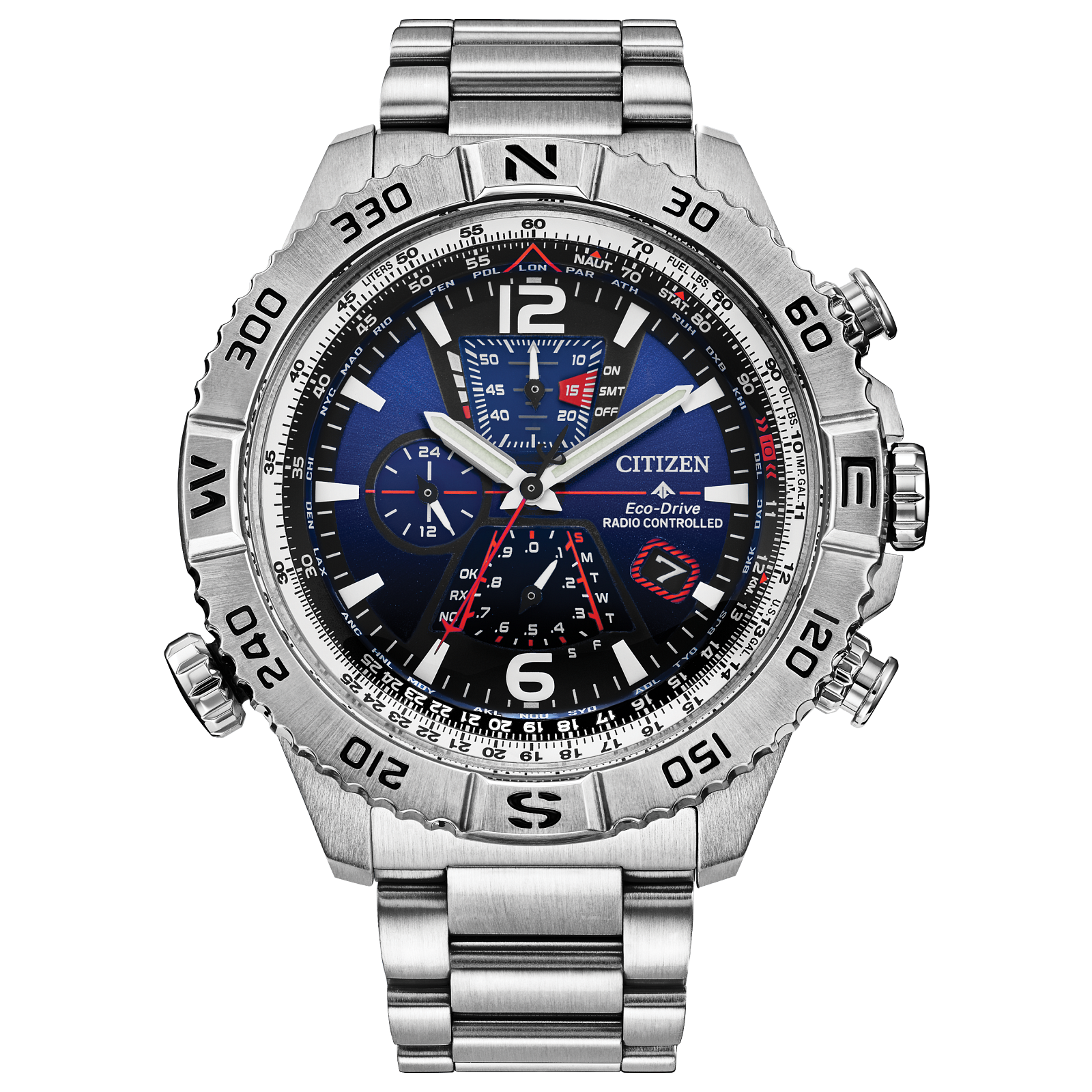 Reloj Citizen Promaster Navihawk A-T Cronómetraje Atómico AT8220-55L | Elegancia relojería